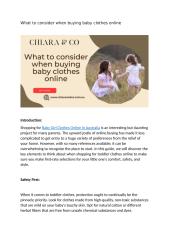 What to consider when buying baby clothes online.docx