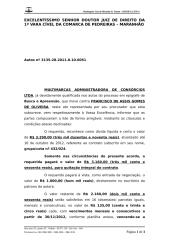 Acordo Judicial - bem não apreendido - FRANCISCO DE ASSIS GOMES DE OLIVEIRA.doc