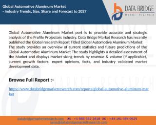 Global Automotive Aluminum Market.pptx