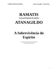Ramatis 04 Atanalgido A Sobrevivência do Espírito 1958.doc