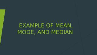 Statistic (Mean, Mode, Median Example).pptx